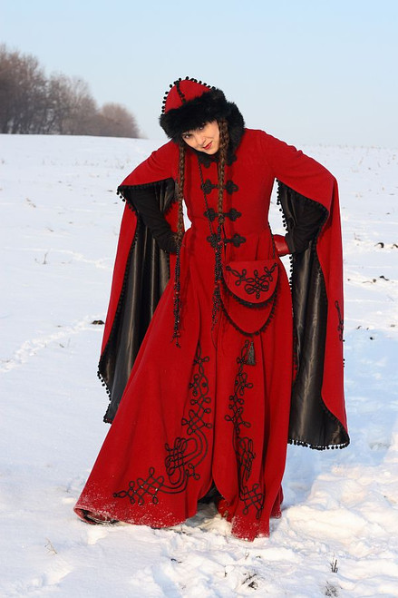 Queen of Shemakhan Wool Coat
