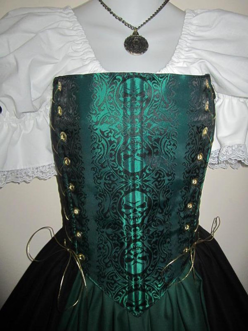 Skull Design Bodice