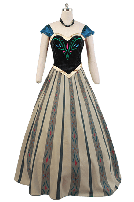 Princess Anna Coronation Dress.