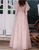 A-Line Jeweled Neck Fairy Gown