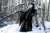 Blackbird Long Wool Cloak