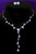 Flower Crystal Necklace & Earrings Set
