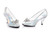 Cinderella Clear Slipper with Silver Butterfly