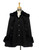 Medieval Borgia Shearling Cape