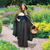 Medieval Cotton Cross Over Hooded Cloak