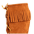 Suede Medieval Tall Boot With Fringe