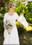 Medieval Wedding Dress with Corsage