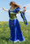 Mistress of the Hills Dress w/ Corset Belt