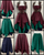 Mid Length Jagged Skirt