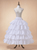 Four Ring Hoop Skirt with Ruffles