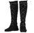Suede Medieval High Boots