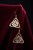 Celtic Brass Earrings
