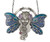 Blue Fairy Wings Pendant