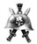 Double Dagger Helmet Pendant