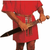 Roman Belt with Hanging Leather Strips
