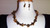 Tiger's Eye Necklace & Earring Set