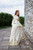 White Velvet Wedding Dress "The Accolade"