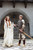 White Velvet Wedding Dress "The Accolade"