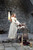 White Velvet Wedding Dress "The Accolade"