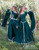 Water Flowers Long Sleeved Dress