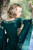 Water Flowers Long Sleeved Dress