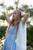 Water Flowers Wedding Dress