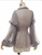 Transparent Long Sleeve Chemise Top