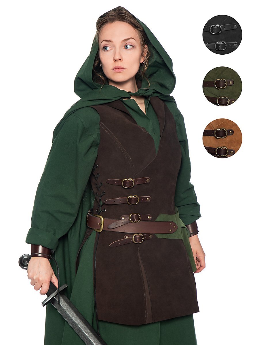 Huntress Leather Jerkin Colors