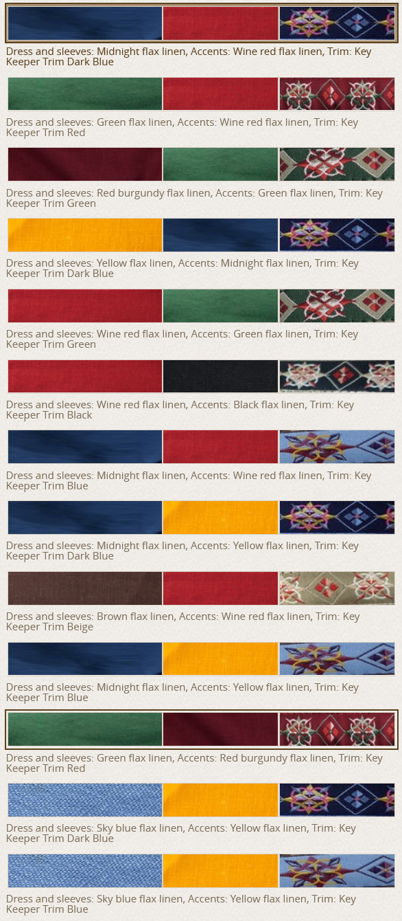 Color chart