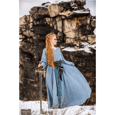 cass black asym linen mini dress Few Moda | Aspen Linen Mini Dress