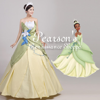 Disney Princess And The Frog Princess Tiana Dress