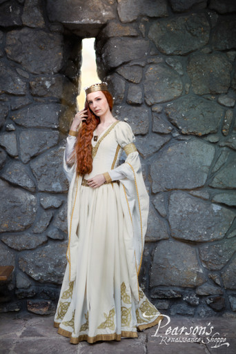 White Velvet Wedding Dress ?The Accolade?