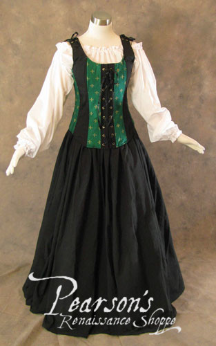 Pearsons Renaissance Shoppe Renaissance Faire Wench Bodice Outfit