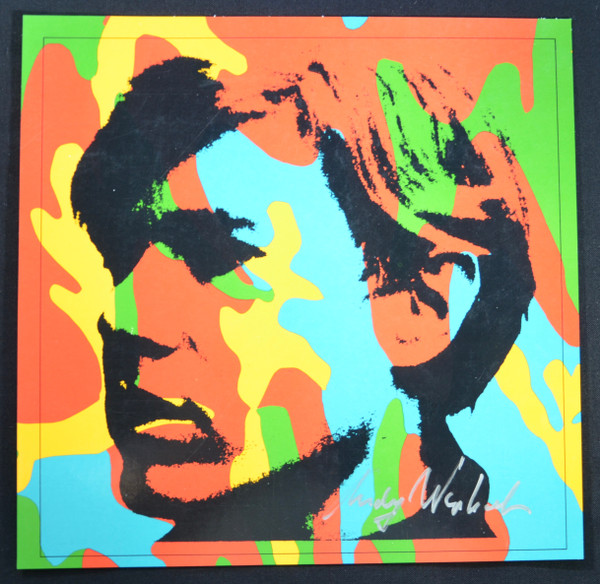 Andy Warhol Self Portrait Multi Color Camouflage Signed