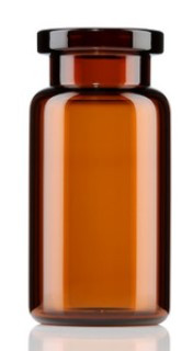 20R Amber RTF Sterile Open Serum Vials