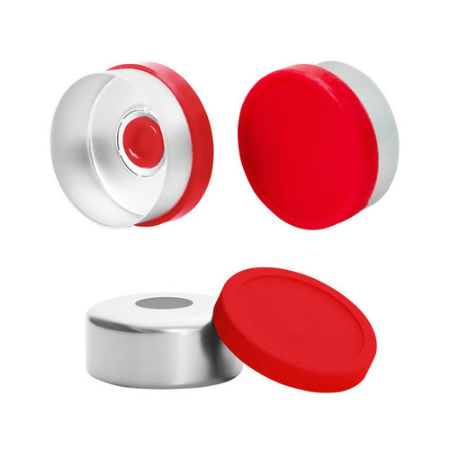 Sterile  20mm Flip Off Caps, Blue, Red, Black, Green, Grey, Yellow & White (Bag of 280)
