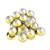 Sterile  20mm Flip Off Caps, Blue, Red, Black, Green, Grey, Yellow & White (Bag of 280)