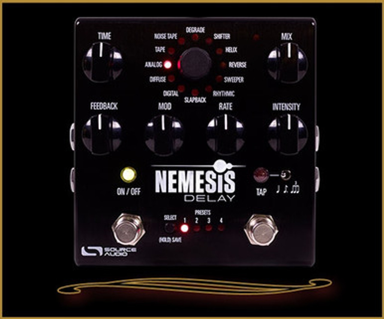 ギター NEMESIS DELAY ADTver. [Source Audio] Source Audio Nemesis ADT Stereo Delay Pedal - Perfect Circuit
