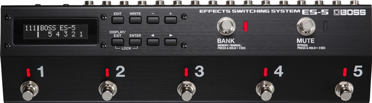 Boss ES-5 Effects Switching System and MIDI Switcher