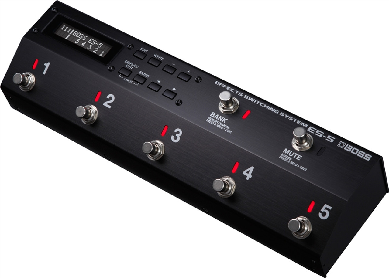 Boss ES-5 Effects Switching System and MIDI Switcher
