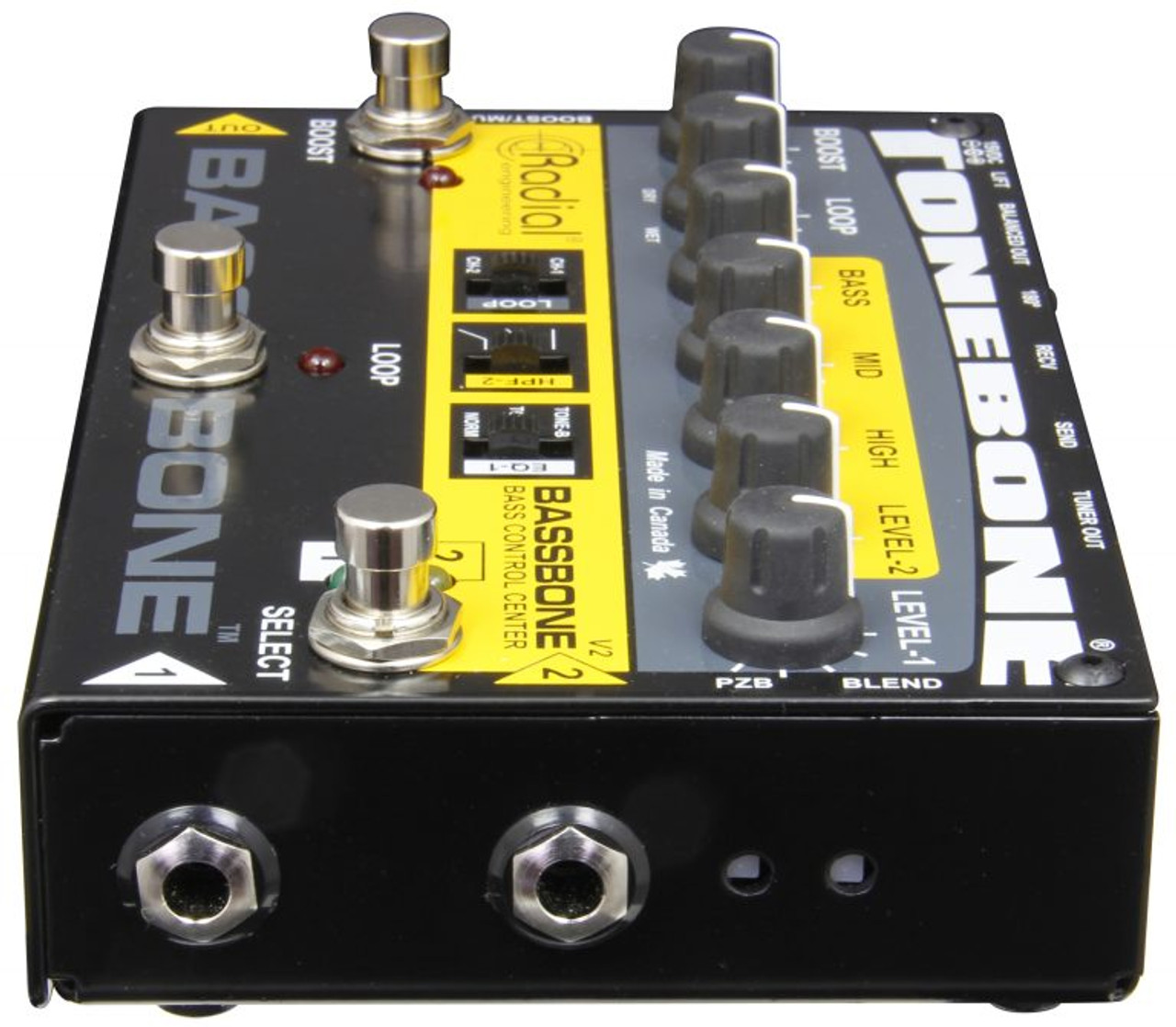 Open Box Radial Engineering Bassbone V2 Bass Guitar Preamp and DI Box