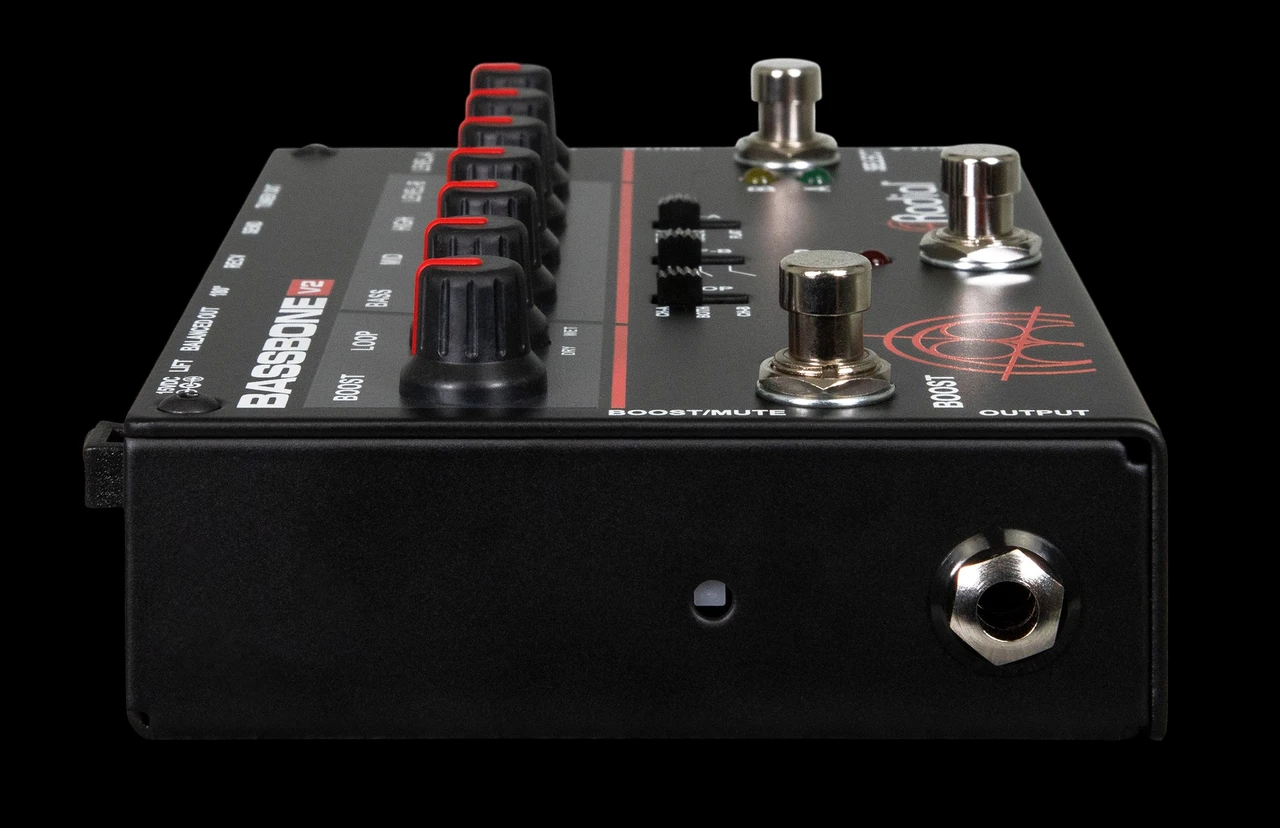 Radial Bassbone V2 Bass Guitar Preamp and DI Box - Left Side