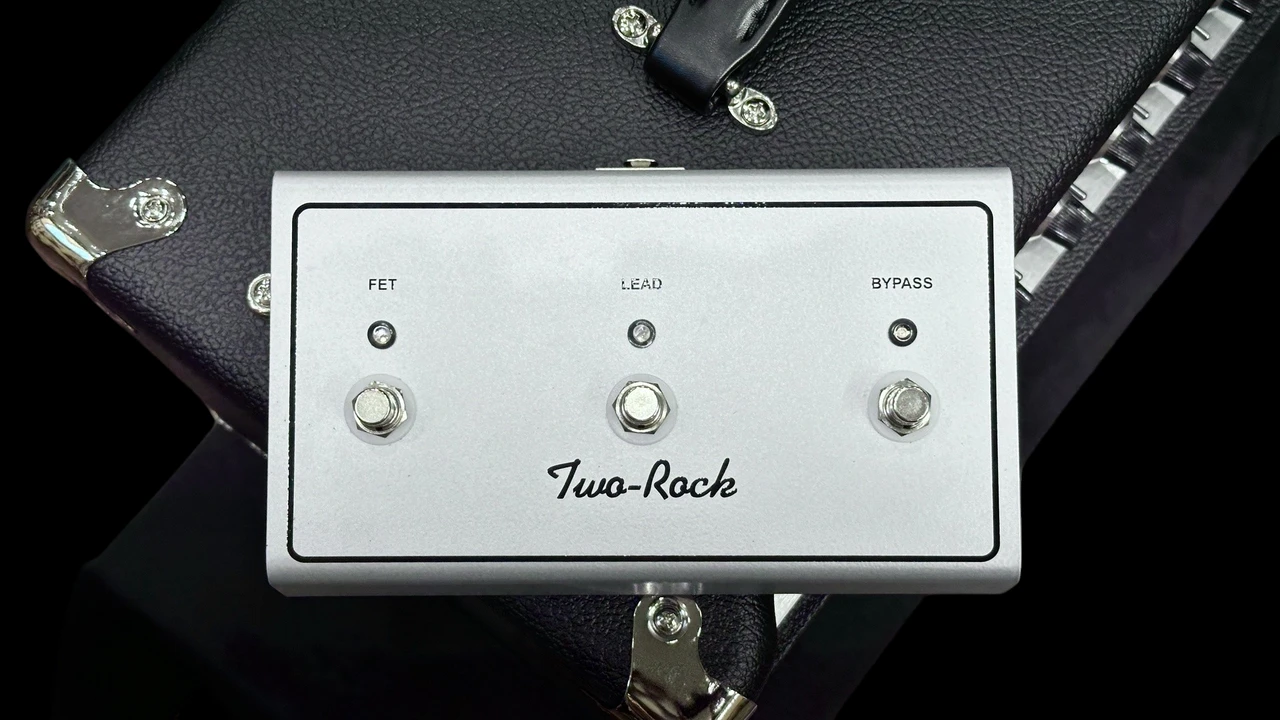 Two-Rock TS1 100w Head in Black with Silver Chassis and Knobs