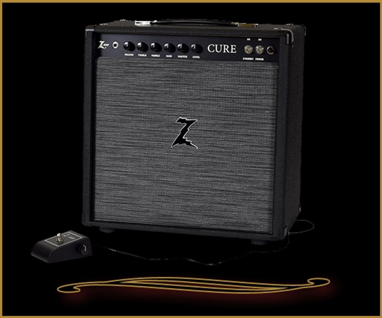 Dr. Z Cure 1x12 Combo in Black with ZWreck Grille