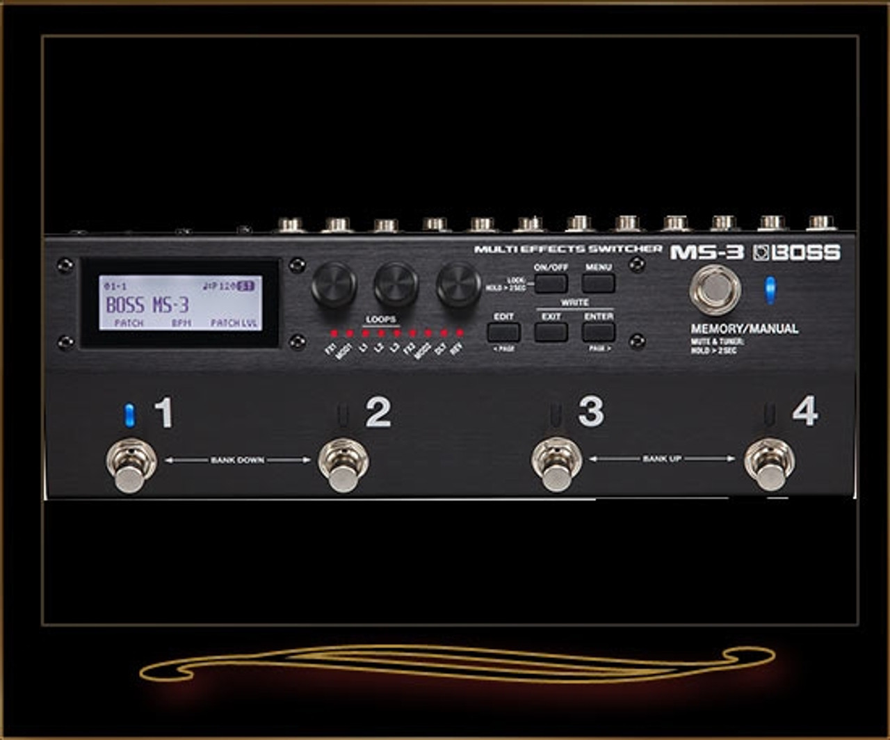 The Guitar Sanctuary | Boss | MS-3 | Multi Effects Switcher