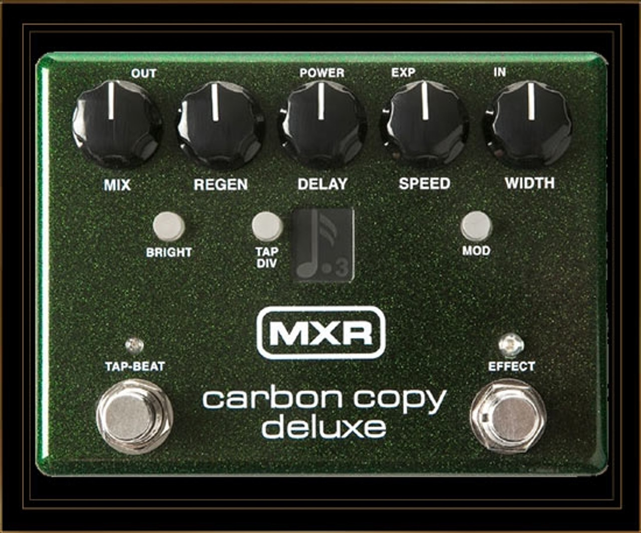 MXR M292 Carbon Copy Deluxe Analog Delay Pedal