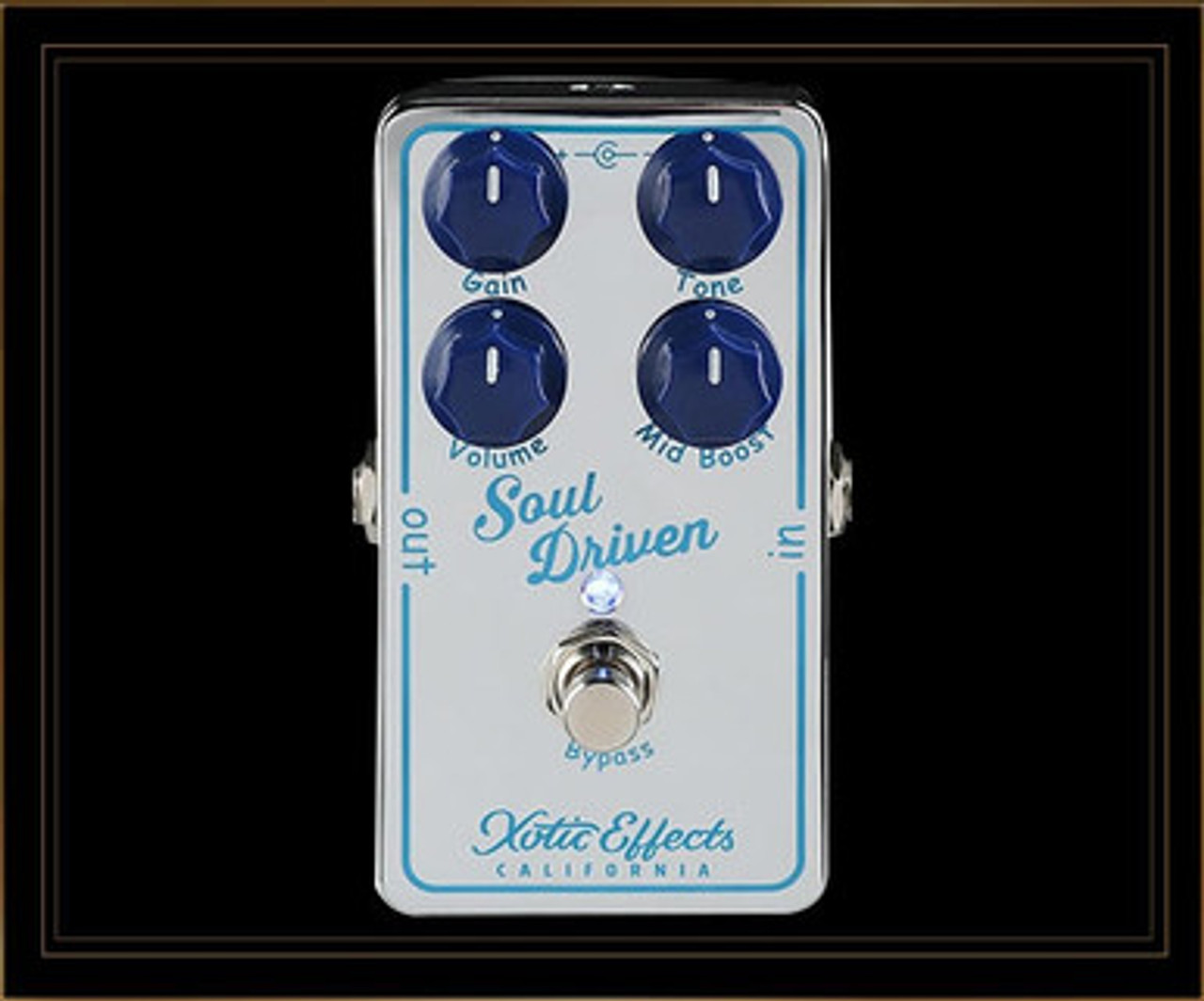 Xotic Soul Driven Overdrive Pedal