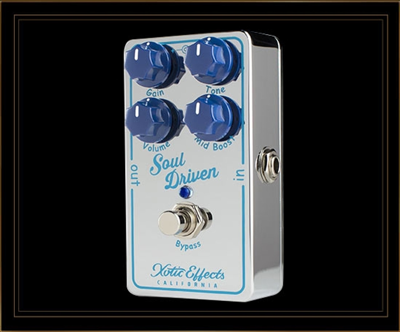 Xotic Soul Driven Overdrive Pedal