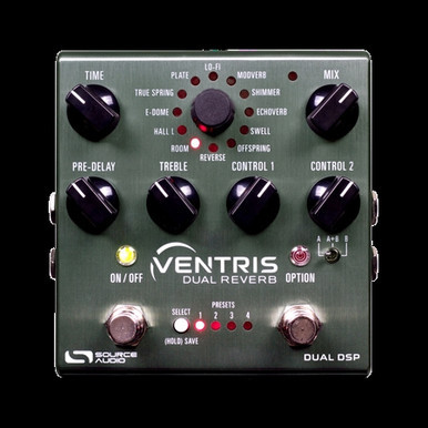 The Guitar Sanctuary | Source Audio | Ventris | Dual Reverb Pedal
