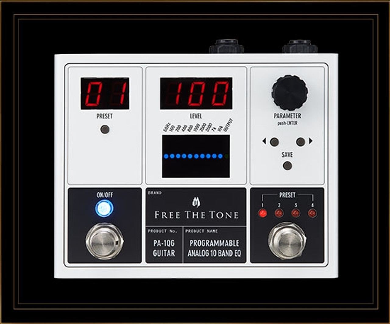Free The Tone PA-1QG Programmable Analog 10 Band EQ Pedal